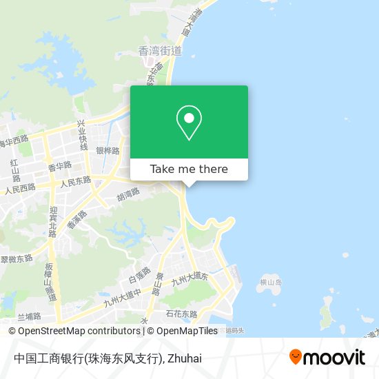 中国工商银行(珠海东风支行) map