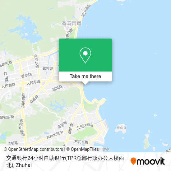 交通银行24小时自助银行(TPR总部行政办公大楼西北) map