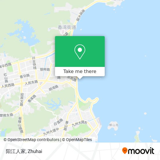 阳江人家 map