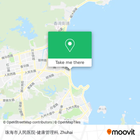 珠海市人民医院-健康管理科 map