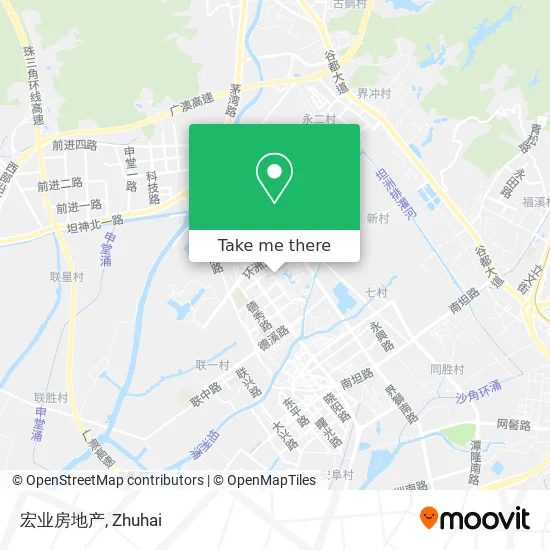 宏业房地产 map