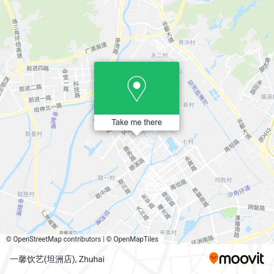 一馨饮艺(坦洲店) map