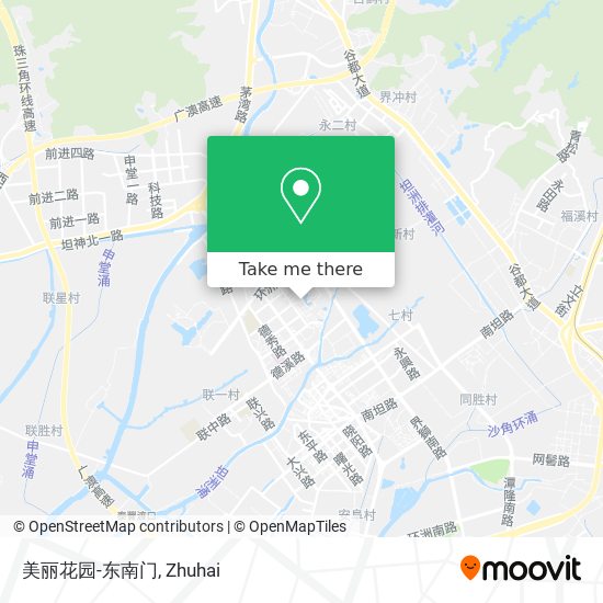 美丽花园-东南门 map