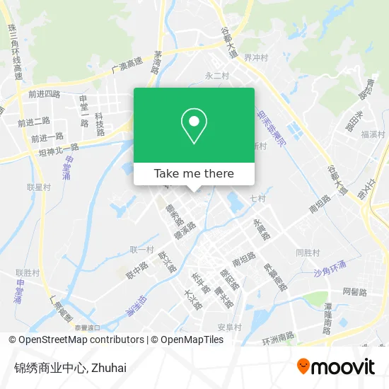 锦绣商业中心 map