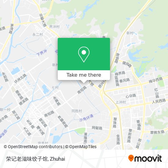 荣记老滋味饺子馆 map