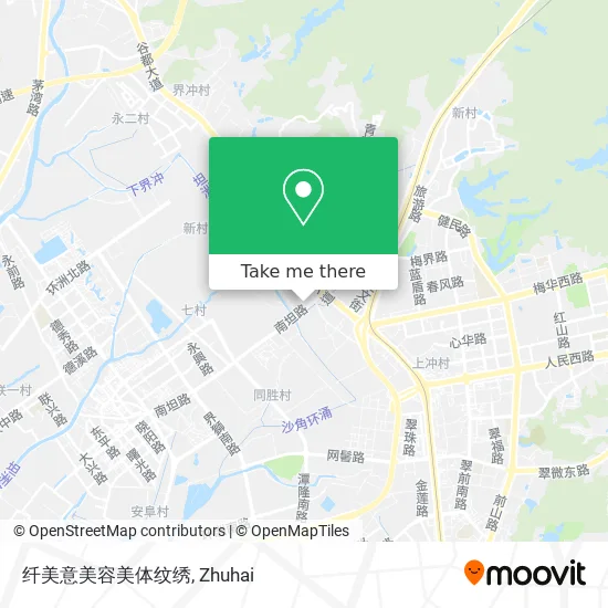 纤美意美容美体纹绣 map