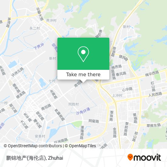 鹏锦地产(海伦店) map