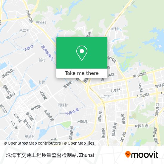 珠海市交通工程质量监督检测站 map