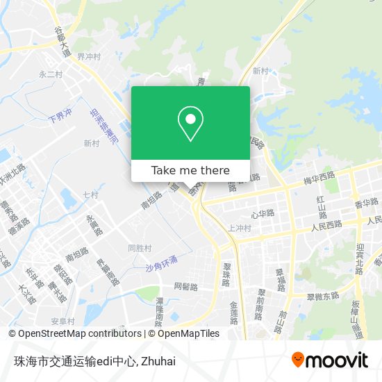 珠海市交通运输edi中心 map