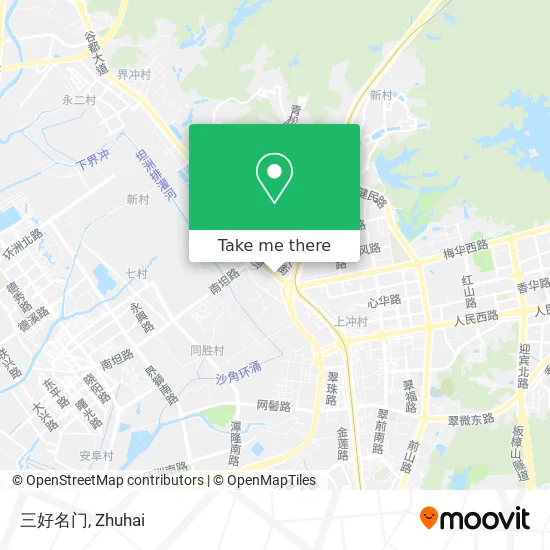 三好名门 map