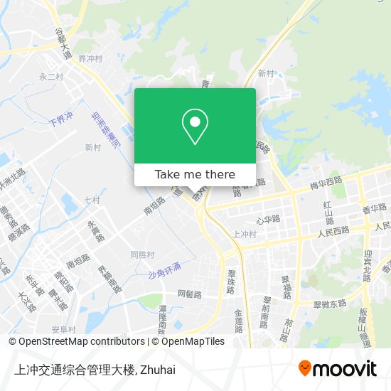 上冲交通综合管理大楼 map