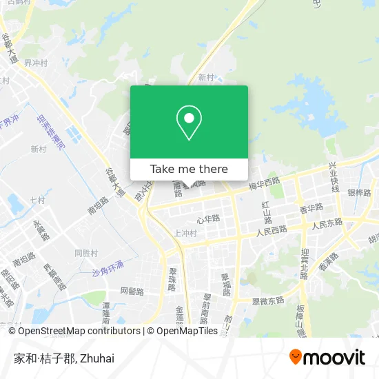 家和·桔子郡 map
