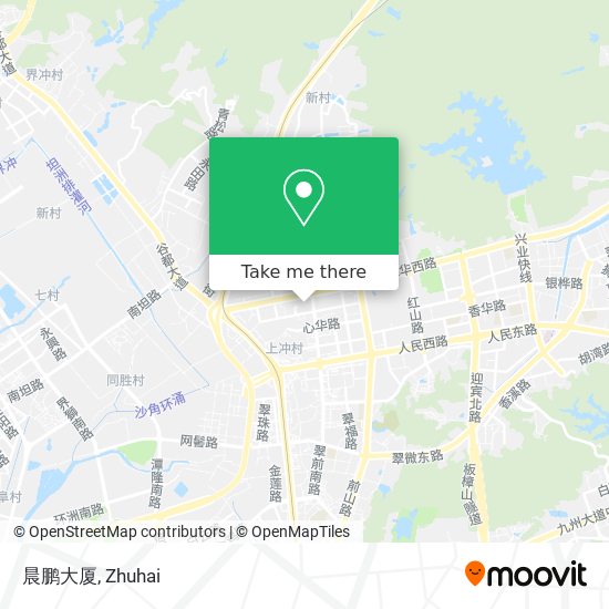 晨鹏大厦 map