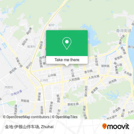 金地·伊顿山停车场 map