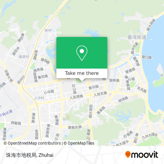 珠海市地税局 map