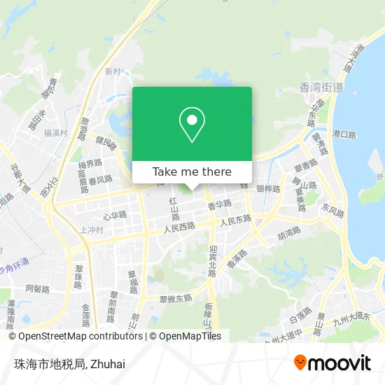 珠海市地税局 map