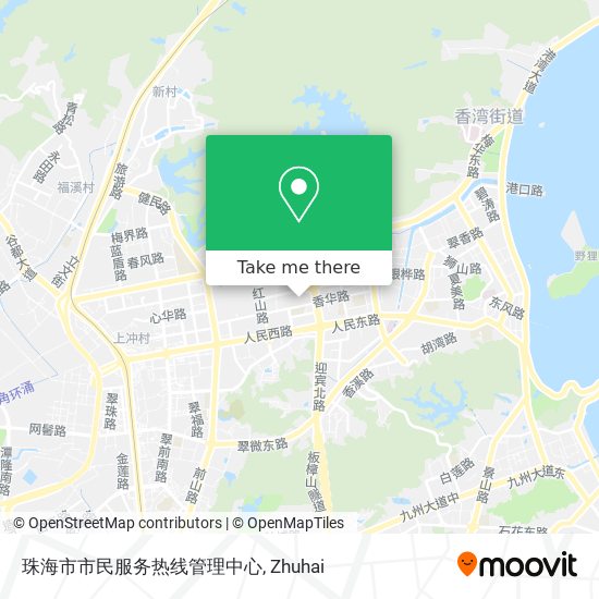 珠海市市民服务热线管理中心 map