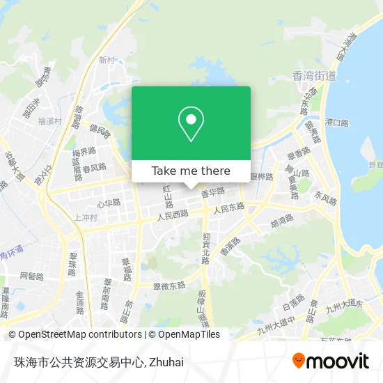 珠海市公共资源交易中心 map