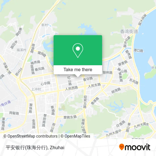 平安银行(珠海分行) map
