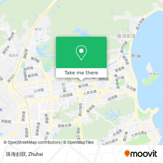珠海妇联 map