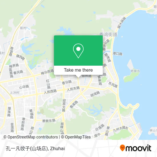 孔一凡饺子(山场店) map