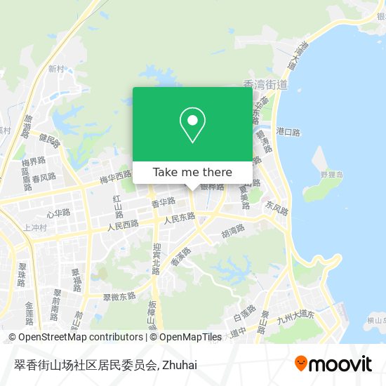 翠香街山场社区居民委员会 map