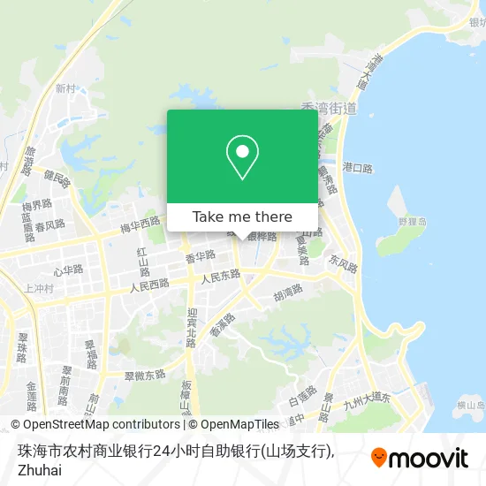 珠海市农村商业银行24小时自助银行(山场支行) map
