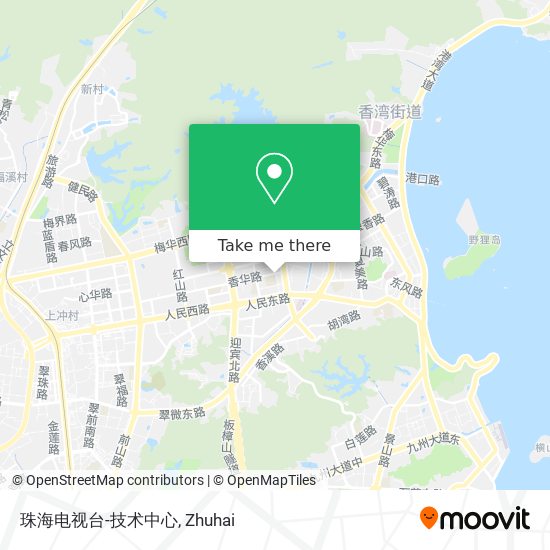 珠海电视台-技术中心 map