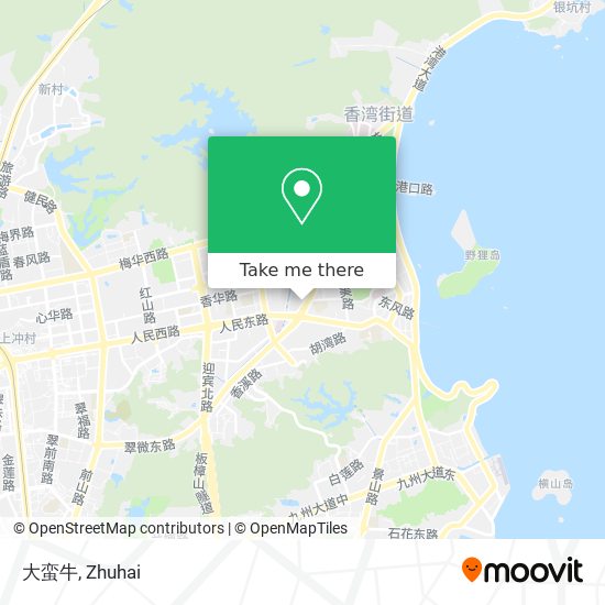 大蛮牛 map