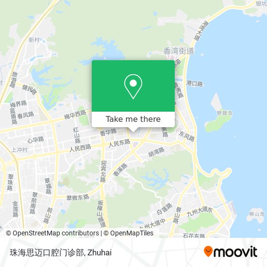 珠海思迈口腔门诊部 map