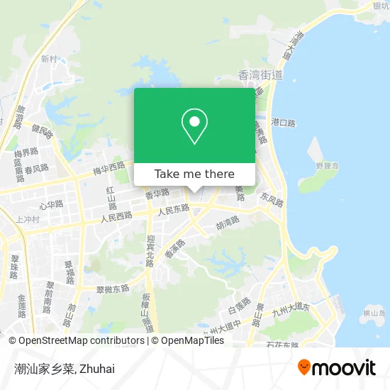 潮汕家乡菜 map