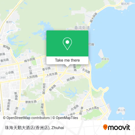 珠海天鹅大酒店(香洲店) map