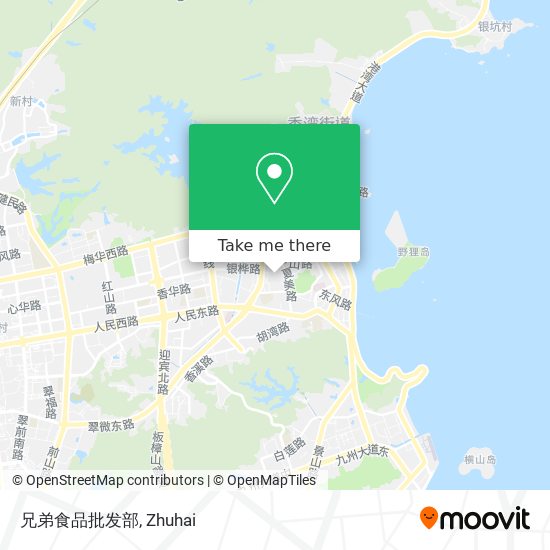 兄弟食品批发部 map