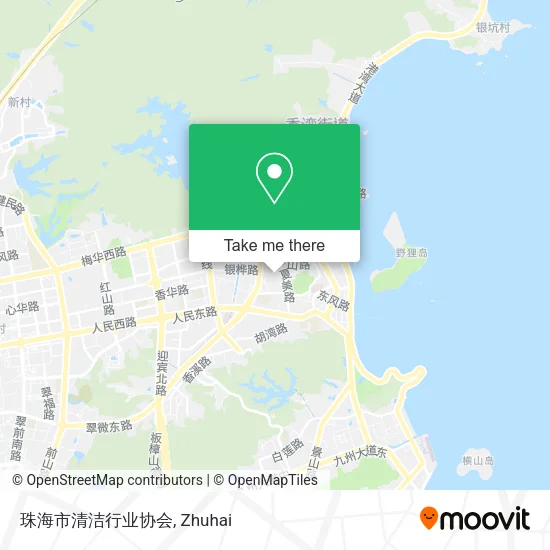 珠海市清洁行业协会 map
