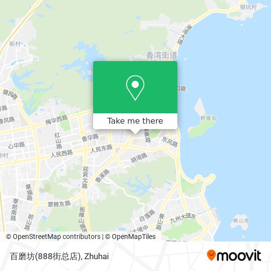 百磨坊(888街总店) map