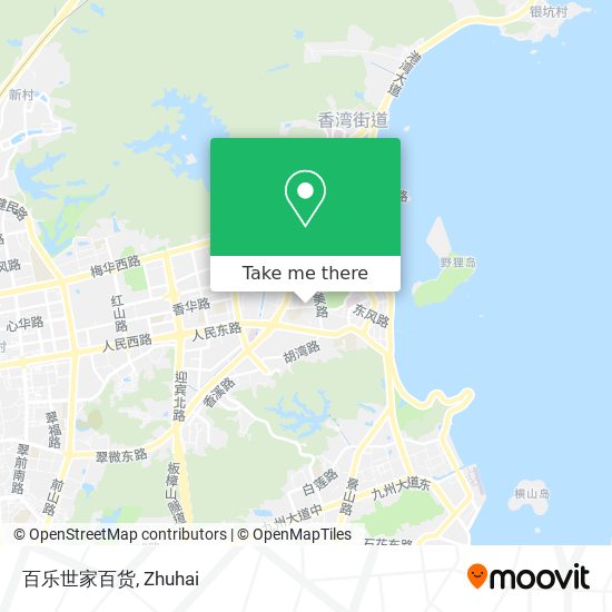 百乐世家百货 map
