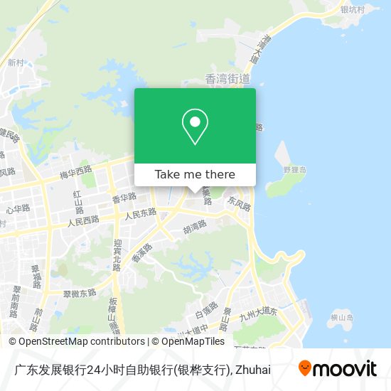 广东发展银行24小时自助银行(银桦支行) map