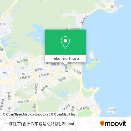 一嗨租车(香洲汽车客运总站店) map