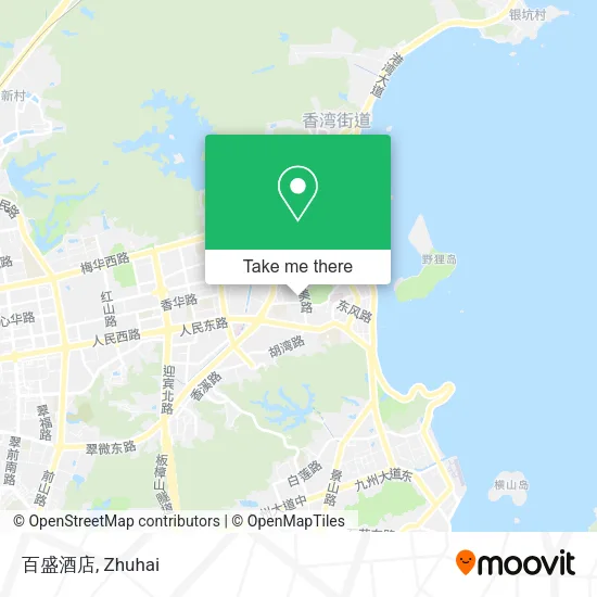 百盛酒店 map
