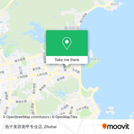 燕子美容美甲专业店 map