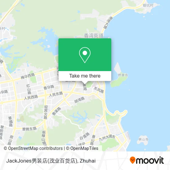 JackJones男装店(茂业百货店) map