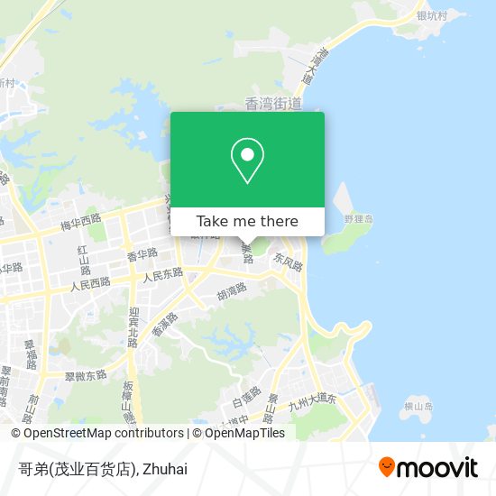 哥弟(茂业百货店) map