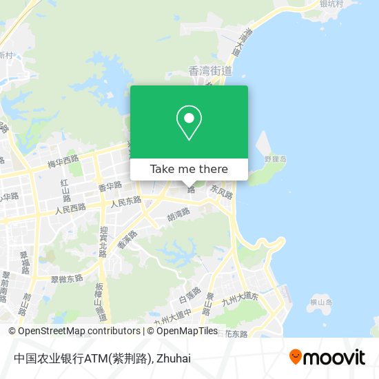 中国农业银行ATM(紫荆路) map
