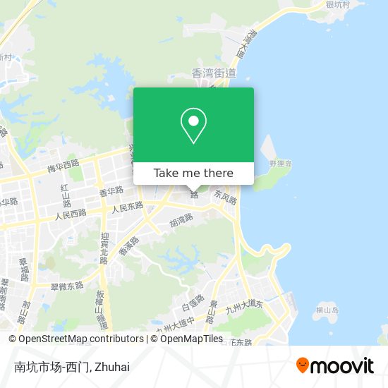 南坑市场-西门 map
