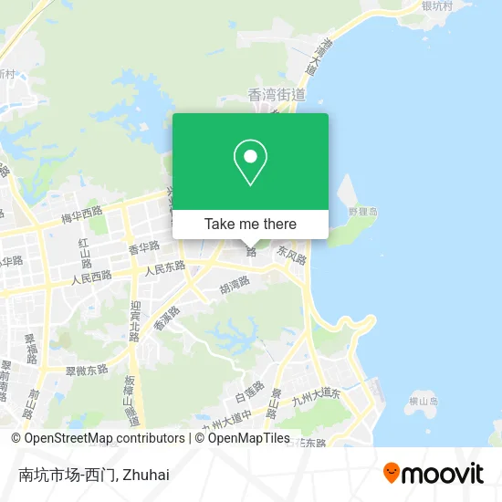南坑市场-西门 map