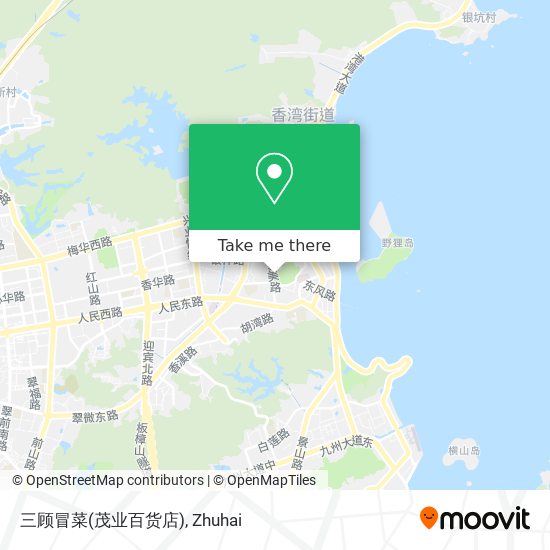 三顾冒菜(茂业百货店) map