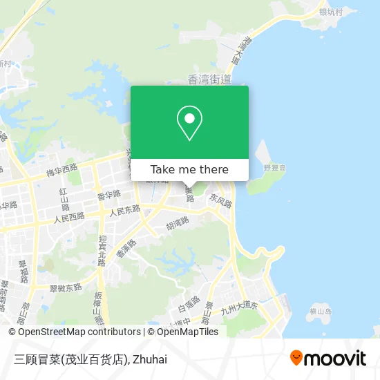 三顾冒菜(茂业百货店) map
