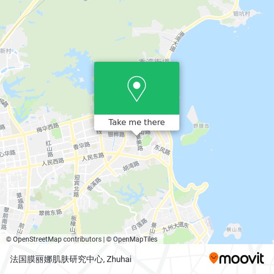 法国膜丽娜肌肤研究中心 map