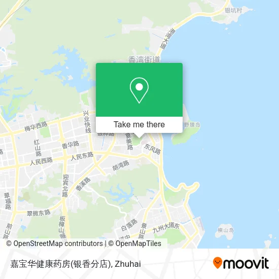嘉宝华健康药房(银香分店) map