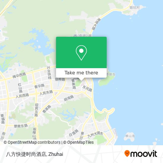 八方快捷时尚酒店 map